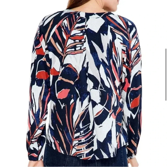 NWT NIC+ZOE Women's Seaside Shade Shirt - Picture 4 of 10
